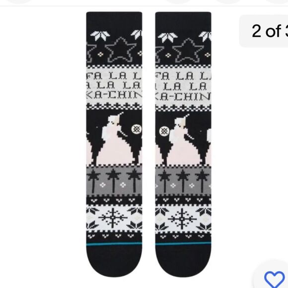 STANCE THE OFFICE SIZE LARGE CREW HEIGHT WITH INFIKNIT LIGHT CUSHION NWT - Picture 7 of 7